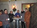Traditioneller Dorfheuriger-Punschstand am 21.12.2015