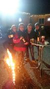 Traditioneller Dorfheuriger-Punschstand am 21.12.2015